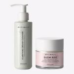 SMART BEAUTY Oriflame Glow Rise Day Cream SPF 20 50 ml with OPTIMALS Clarifying Creamy Cleanser 150 ml (2 Items in the set)
