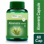 Herbal Canada Aloe Vera Capsules for Skin & Hair Care, Pure Ayurvedic, Natural, ( 60 Capsules )