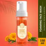 Omeo Calendula Foaming Face Wash with Natural Extracts of Neem for Men & Women 150ml