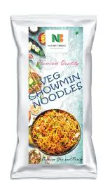 Nature's Bridge Noodles Chowmin Noodles | Veg. Hakka Noodles No Preservatives Instant Noodles 400 Gm