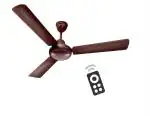Halonix Plasma BLDC 1200mm 32W Remote Controlled Ceiling Fan (Brown)