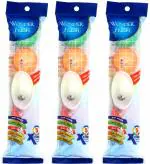 Wonder Fresh Urinal Balls | 200 Grams Disinfectant Balls | Urinal Sani Cubes | Balls for Toilets, Washbasins, Bathrooms, Urinals | Mix Fragrances, Anti-Bacterial with Long Lasting Aroma | Pack of 3