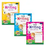 BOOKFORD Fun With Writing Book For Kids - Set Of 3 Books - Cursive Writing (Capital , Small , And Capital & Small )