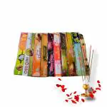 Navamallika Agarbatti - Purely Divine FLORAL COMBO (SET OF 12) KESAR CHANDAN, CHANDAN, KASTURI, TULSI, ROYAL MUSK AND SAMBRANI