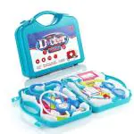 TNEMEC Doctor Play Set with Foldable Suitcase, Toy Game Kit, Compact Medical Accessories Pretend Sets,Docter Kit for Kids. Kids, Boys, Girls, Childrens Multicolor