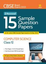 CBSE Board Exams 2023 I-Succeed 15 Sample Question Papers Computer Science Class 12 ( As per Latest CBSE Sample paper issued on 16 sep 2023 )