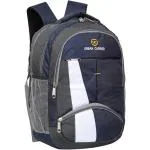 Urban Carrier White, Blue Polyester Laptop Backpack, 45 L|Laptop Bag|College Backpack|School Bag