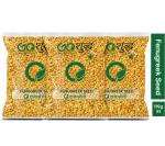 Goshudh Dana Methi 3 kg (1Kg X 3 Pack) Fenugreek Seeds