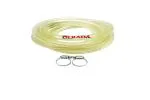 Olrada Nylon 4.5 Meter Rubber Gas Pipe with 2 Clamps, Clear