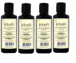 Khadi Natural Herbal Hair Oil, Amla Bhringraj Hair Oil For Nourish & Strengthen Hair (Pack Of-4)