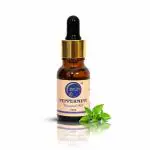DERMO HEAL Peppermint Essential Oil/Organic/Aroma Therapeutic Grade/Natural Pure & Undiluted/Diffuser Oil/for Acne, Itchy Scalp and Skin 15ml (Pack 0f 2)