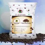 D'aromas Dark Chocolate Chips for Cake Decoration,Cookies,Baking and Toppings Choco Chips Solid 500g