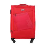 Verage Falcon Red Check In 4 Wheels Soft Suitcase 69 cm