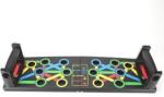 Fulkiza 9 In 1 Color Coded Foldable Pushup Board Complete Push Up Push-Up Bar Pull-Up Bar (Multicolor)