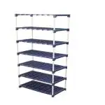 Novatic Children Book Rack 7 Tier Bookshelf for Home Library, Book Stand| Books Stand Book Shelves 7 Layer Metal Rack Home Library, Book Stand, Books Rack for Study Room, Bookshelf