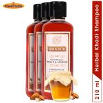 Herbal Khadi Honey Almond Natural Herbal Shampoo, For Hair Fall Control Hair Growth 630 ml