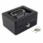 Betlex New Portable Locking Large Cash Box for money coin -Multi-color-BL-01