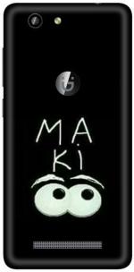 aadia Gionee F103 Pro Matte Vinyl Quotes Printed Mobile Skin Sticker with Scratch Resistant Lamination