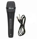 Rectitude Black Wired Microphone For Karaoke Singing