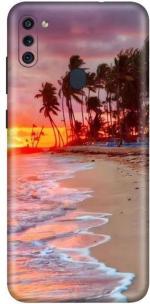 aadia Samsung M11 PRINTED SKIN STICKER DECAL LAMINATION (PERFECT FIT/ONLY BACK/MATTE FINISH)