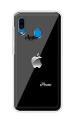 STORESOME Galaxy A30 Multicolor Lightweight, WaterProof, Anti Scratch Apple Theme Back Cover