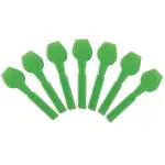 Konfiz Multicolor Plastic Belcha Spoon For Icecream (Pack Of 100)