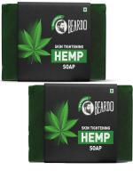 Beardo Skin Tightening Hemp Soap, (Pack Of 2)