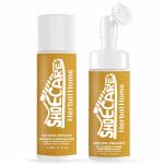 ROYAL CARE PROFESSIONAL PREMIUM SILICONE FOAM CLEANER KIT for Shoe |SFOAM CLEANER 150 ML + SHOE ALL COLOUR POLISH WITH SHINER SPRAY 200 ML | Works on Leather, Whites, Nubuck, Golf Shoes, Basketball Shoes, Boots, Sandals