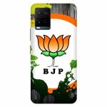 Voleano back cover for Vivo Y33T, BJP, logo, kamal ka phool, back cover