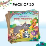Birthday Returns Story Books Safari Adventure Pack of 20