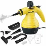 BRONTIX Multi-Purpose | steam cleaner for home cleaning | Cleaner for kitchen accessories items, car interior cleaner machine, smart smart gadgets for home. (Yellow)