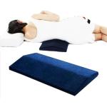 METRON- Medium Firm Support Foam Lumbar Pillow for Lower Spine & Back Support for Sleeping Helps Pre & Post Surgery