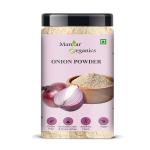 ManHar Organics Dehydrated White Onion Powder 350gm Jar for eating- No Added Flavour | Herbs and Seasonings | Sauces-Soups-Salad Dressings |
