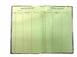 LRS Paper 75 GSM Ledger Inspection Book (35 Pages)