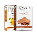 BEYORG Natural Orange Peel and Mulethi Glycyrrhiza Powder for Anti - Acne and Pimples - 200 g