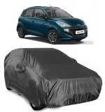SHIVRAT Presents Semi Waterproof and Dustproof Car Body Cover Compatible With Hyundai Santro All Variants_Grey Color With Mirror Slots
