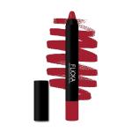 FLiCKA Lasting Lipsence Hd Crayon Lipstick Red Color Matte Finish-11 Let'S Go Shopping (10 Gms)