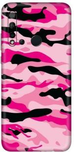 aadia Huawei Nova 5i Matte Vinyl Textures Printed Mobile Skin Sticker with Scratch Resistant Lamination