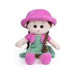 PunToon Kids Soft Doll Toy for kids | My First CuddleTime Buddy baby doll | Washable Sensory Fabric plush Toy for Cuddling and Playtime (Cute Plush Doll 46 Cms