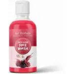 AJ Herbals Red wine , Halal, Sweet Basil flavored Face Wash (100 ml)