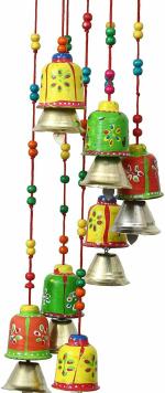 Webelkart Premium Gautam Buddha idol Statue Showpiece for Home And Living Room Decor Decorative Showpiece - 22 cm (Resin, Gold)