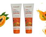 Subaxo Herbal Papaya Face Wash| Reduce Pigmentation | Oil Control | Glycerine Face Wash | Skin Glowing Herbal Face Wash | 120ml , Pack of 2 For Girls, Women, Boys & Men