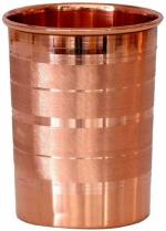 MKD2 Rise Copper Glass Tumbler, Drinkware & Serveware, 200 ml (Plain) - 1 Piece