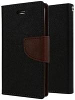Cowboy Infinix Smart 5, Model X657, X657C Brown Artificial Leather, Rubber, Cloth Grip Case Flip Cover
