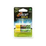 Tuscan Ni-MH 1.2V AA 2500 mAh Rechargeable Batteries (1 Pair)