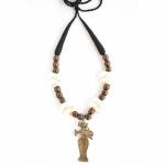 Shilpogram Brass Black Dokra Jewellery Dhokra Necklace For Women
