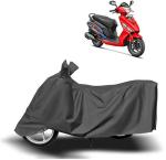 Aamaya Store Polyester Grey Two Wheeler Cover For Vespa Zx 125