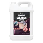 Flisko Floor Cleaner 5 Liter Pink Concentrate |10x Clean, 99.9% Germ Removal| Plant Based, Non-Toxic, Kids & Pet Friendly