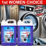 PISHARNATH Genteel detergent liquid blue10Liter for Sparkling Clean Laundry - Gentle on Fabrics, Long-lasting Freshness, Eco-Friendly [Front Load]