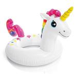 KidsZeeNie Unicorn Big Animal Themed Inflatable Swimming Ring for Kids Summer Fun|Anti Flip Swimming Ring Tube for Kids 3 to 6 Boys,Girls| Circle Float Swim Tube for Pool Party, Lake, Beach (42IN)